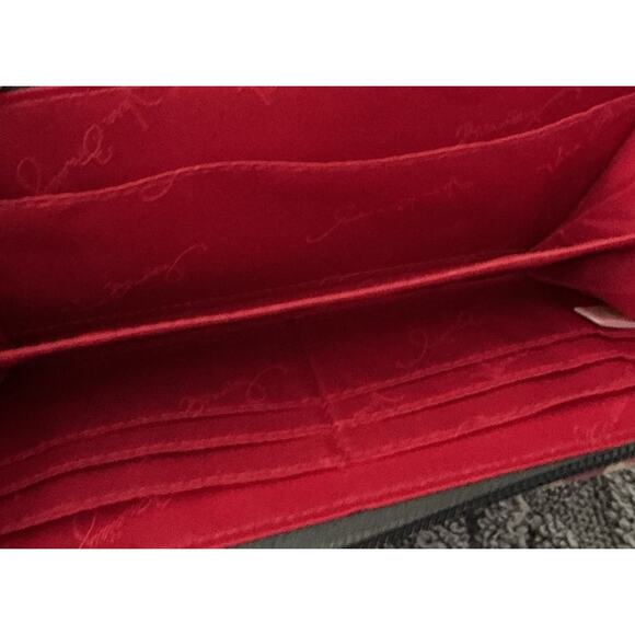 Vera Bradley RFID Turnlock Zip Around Wallet (light‎ Stain See Last Picture) - Picture 4 of 8